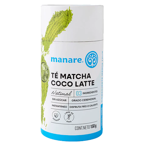 Té Matcha Coco Latte 150g Manare