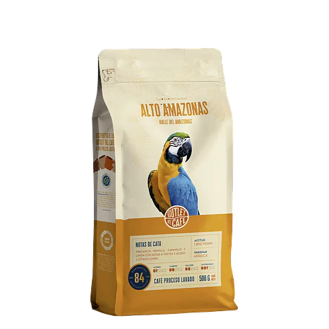 Café de Especialidad Alto Amazonas 500g 100% Grano Arábico 