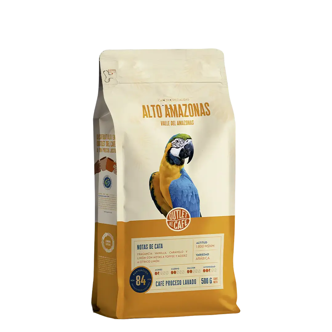 Café de Especialidad Alto Amazonas 500g 100% Grano Arábico  1