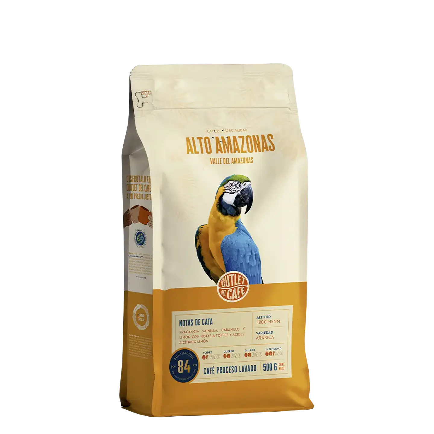 Café de Especialidad Alto Amazonas 500g 100% Grano Arábico  1