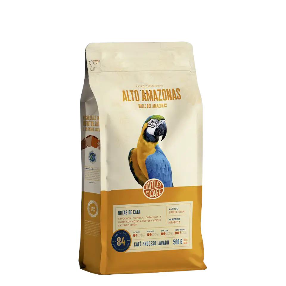 Café de Especialidad Alto Amazonas 500g 100% Grano Arábico  1