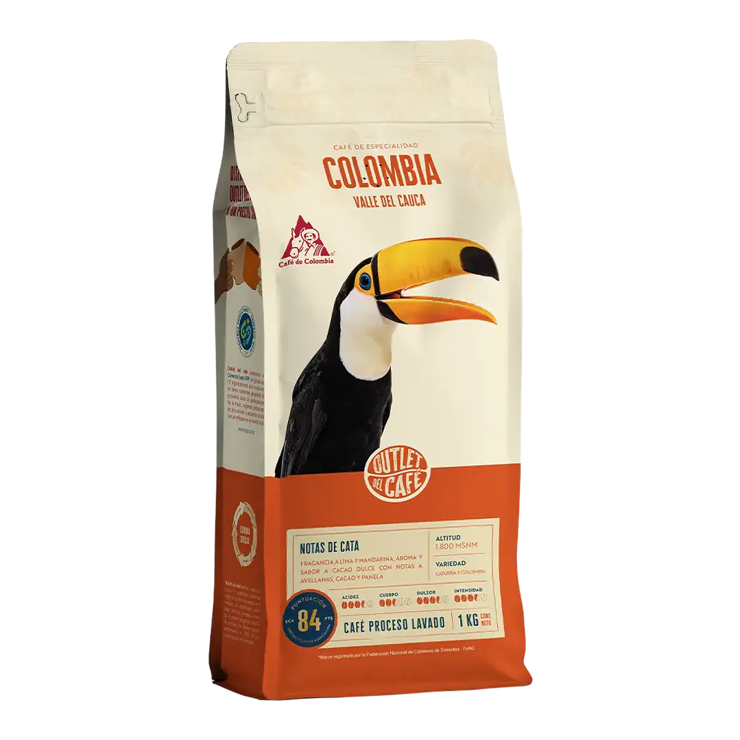 Café de Especialidad en Grano Colombia 1 Kg 100% Arábico  1
