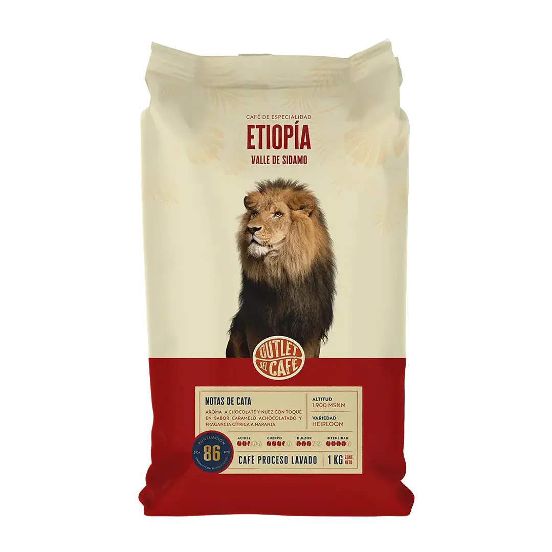 Café de Especialidad en Grano Etiopía 1 Kg 100% Arábica 1