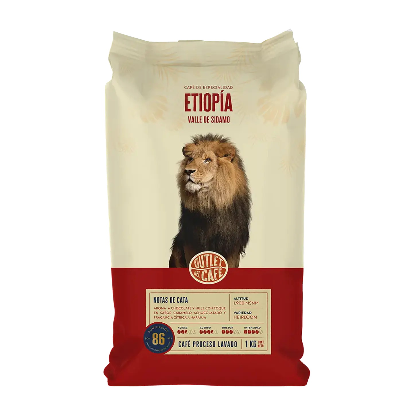 Café de Especialidad en Grano Etiopía 1 Kg 100% Arábica 1