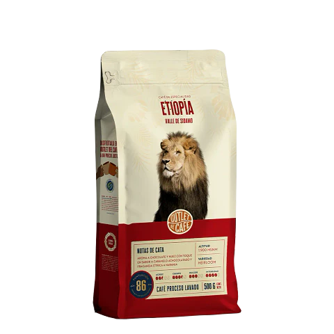 Café de Especialdiad Etiopía 500g 100% Arábico