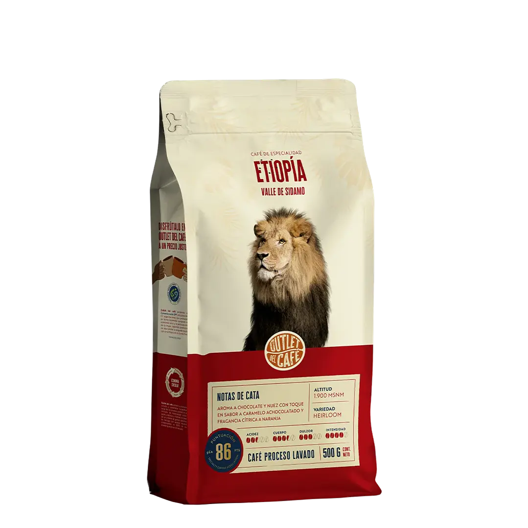Café de Especialdiad Etiopía 500g 100% Arábico 1