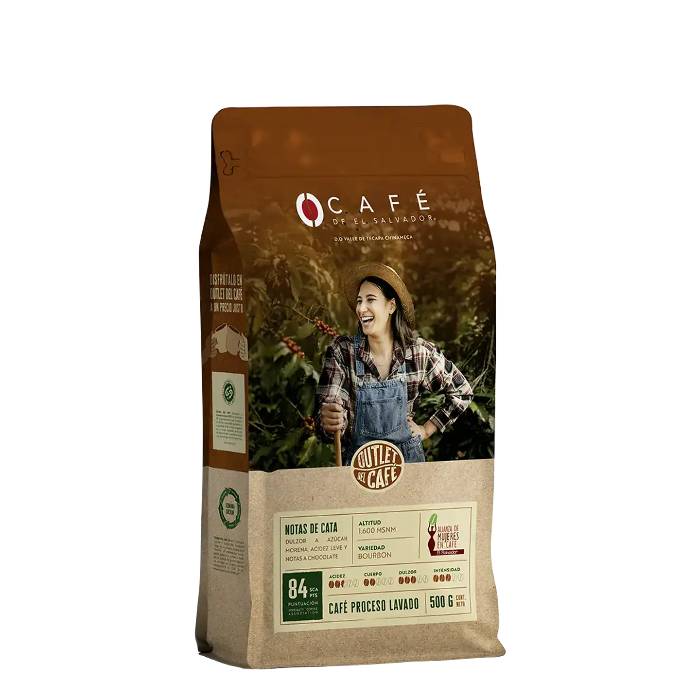 Café de Especialidad El Salvador Femenino 500g 100% Arábico  1