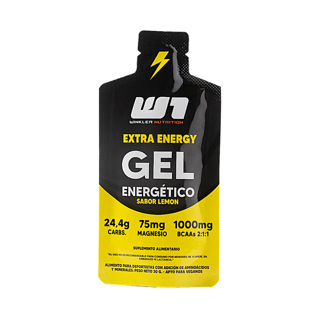 Gel Energético Winkler + BCAAs y Magnesio 30g 1