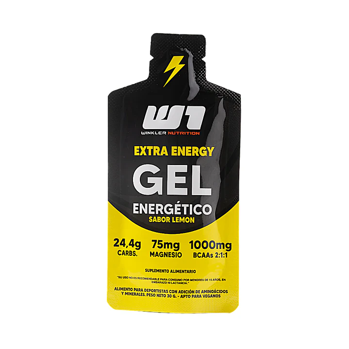 Gel Energético Winkler + BCAAs y Magnesio 30g 1