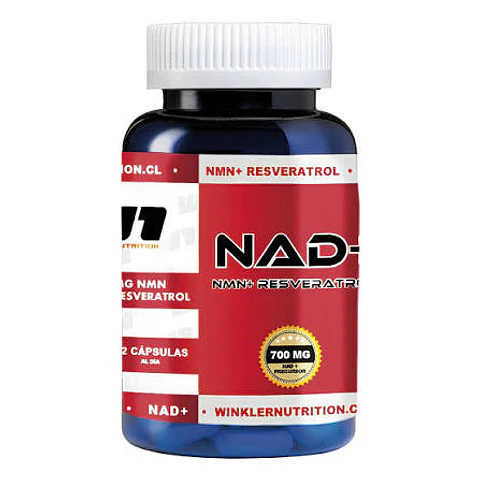 NAD + NMN + Resveratrol Winkler Nutrition 60 Cápsulas