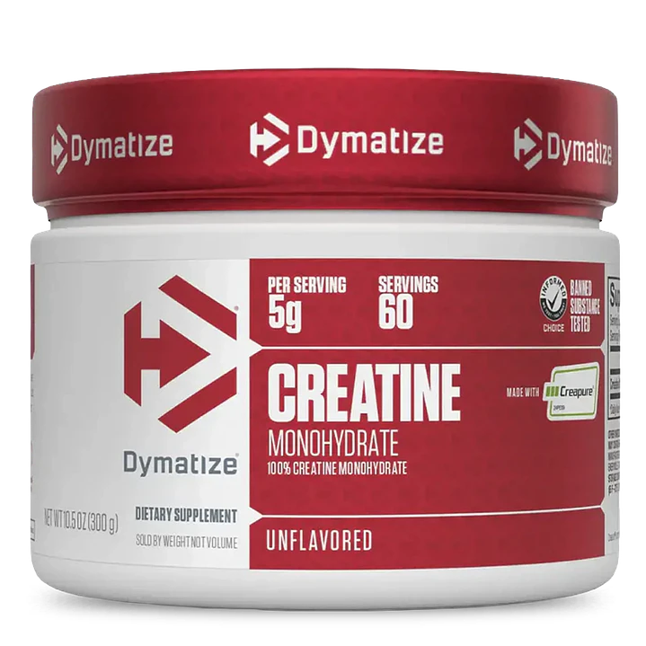 Creatina Monohidratada Creapure Dymatize 300g 1