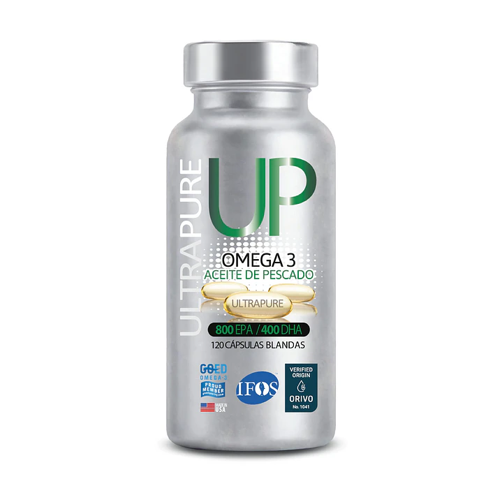 Omega 3 UP UltraPure Newscience (120 Cápsulas) 1