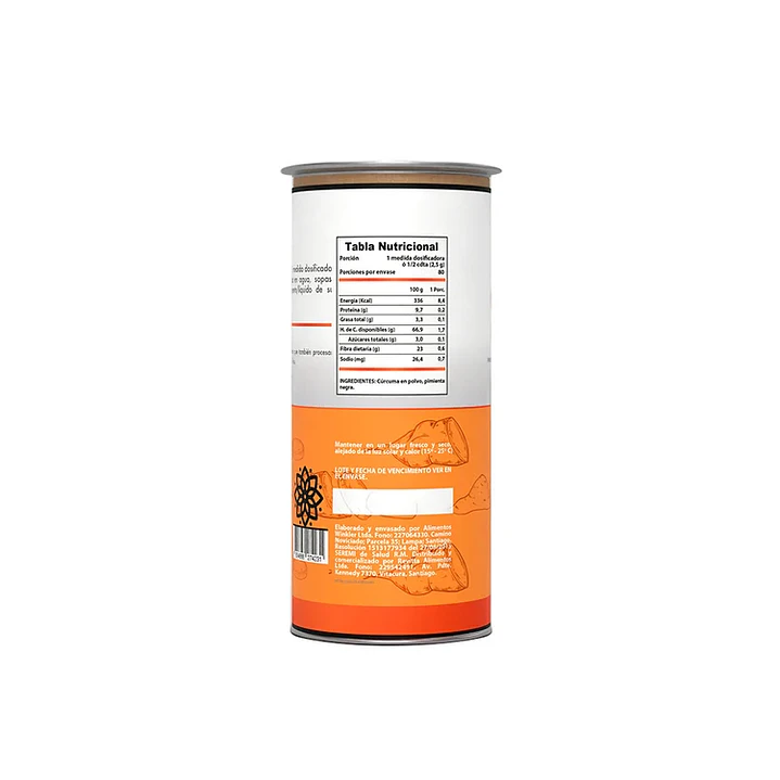 Cúrcuma Activada con Pimienta Negra Revitta 200 g 4