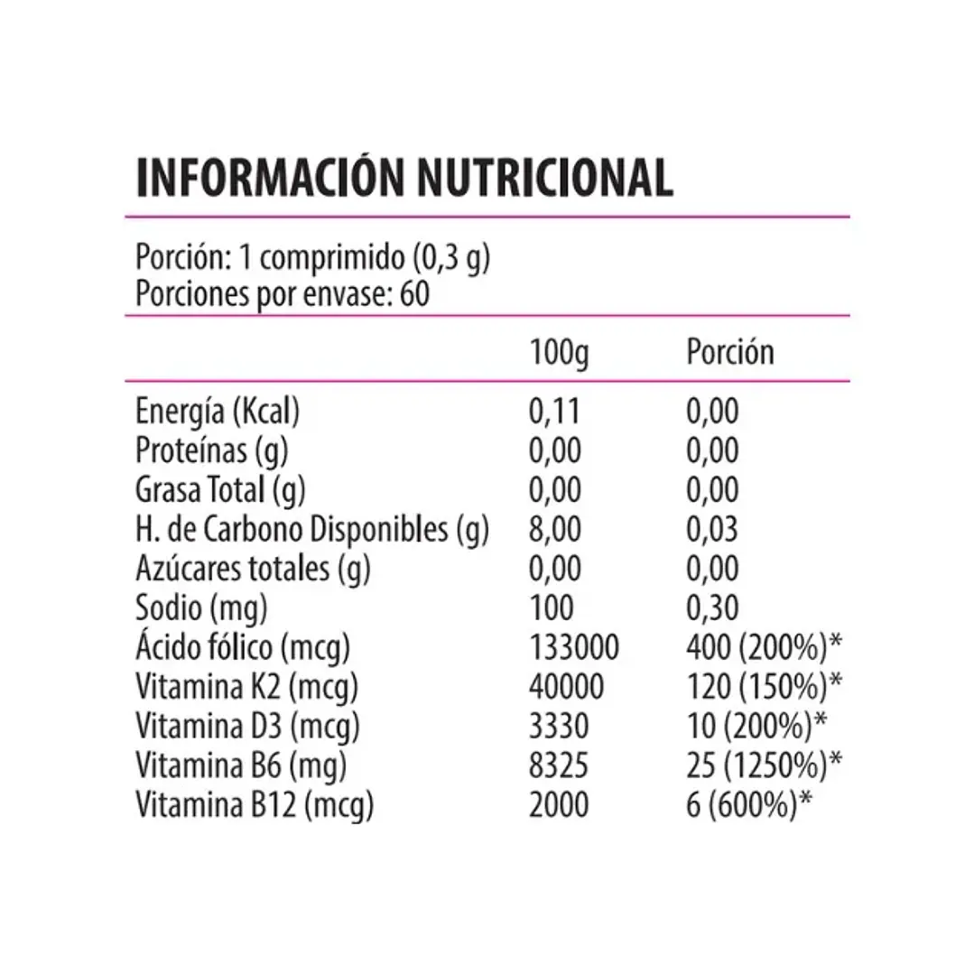 Multibone Max VitaminUp 60 Comprimidos 2