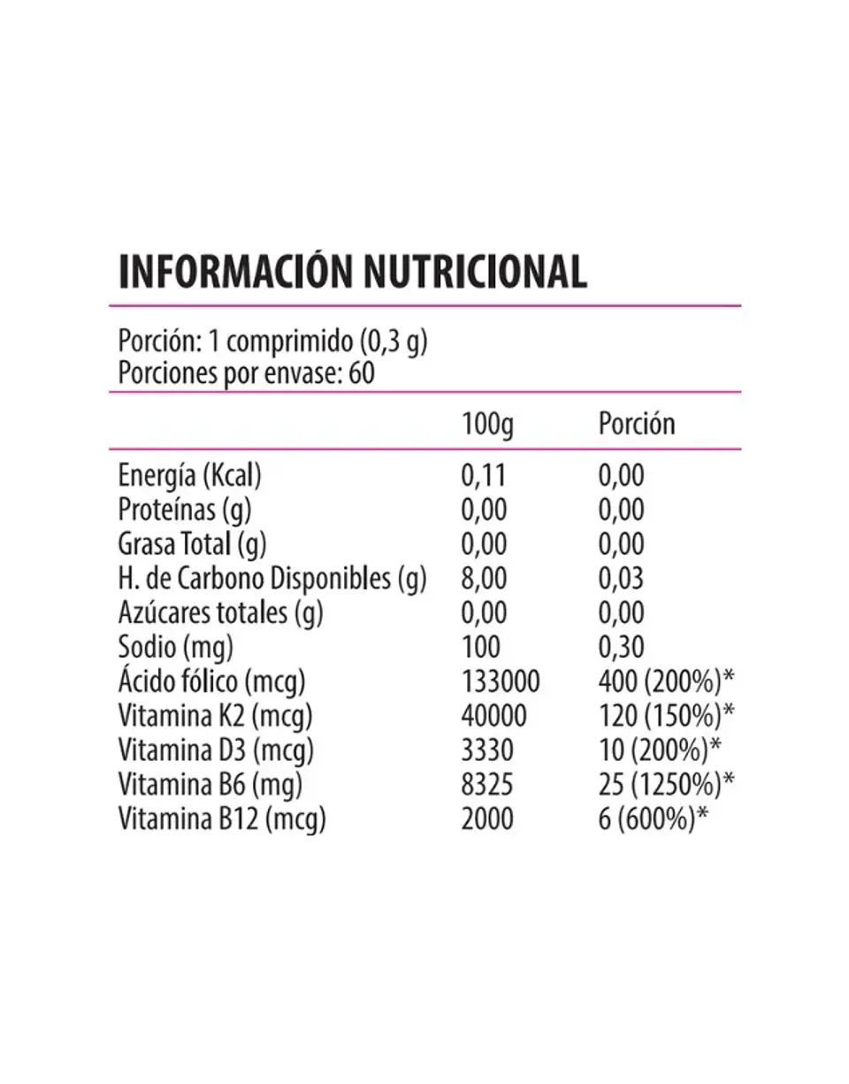 Multibone Max VitaminUp 60 Comprimidos 2