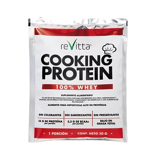 Sachet Cooking Protein 100% Whey Revitta 30 g