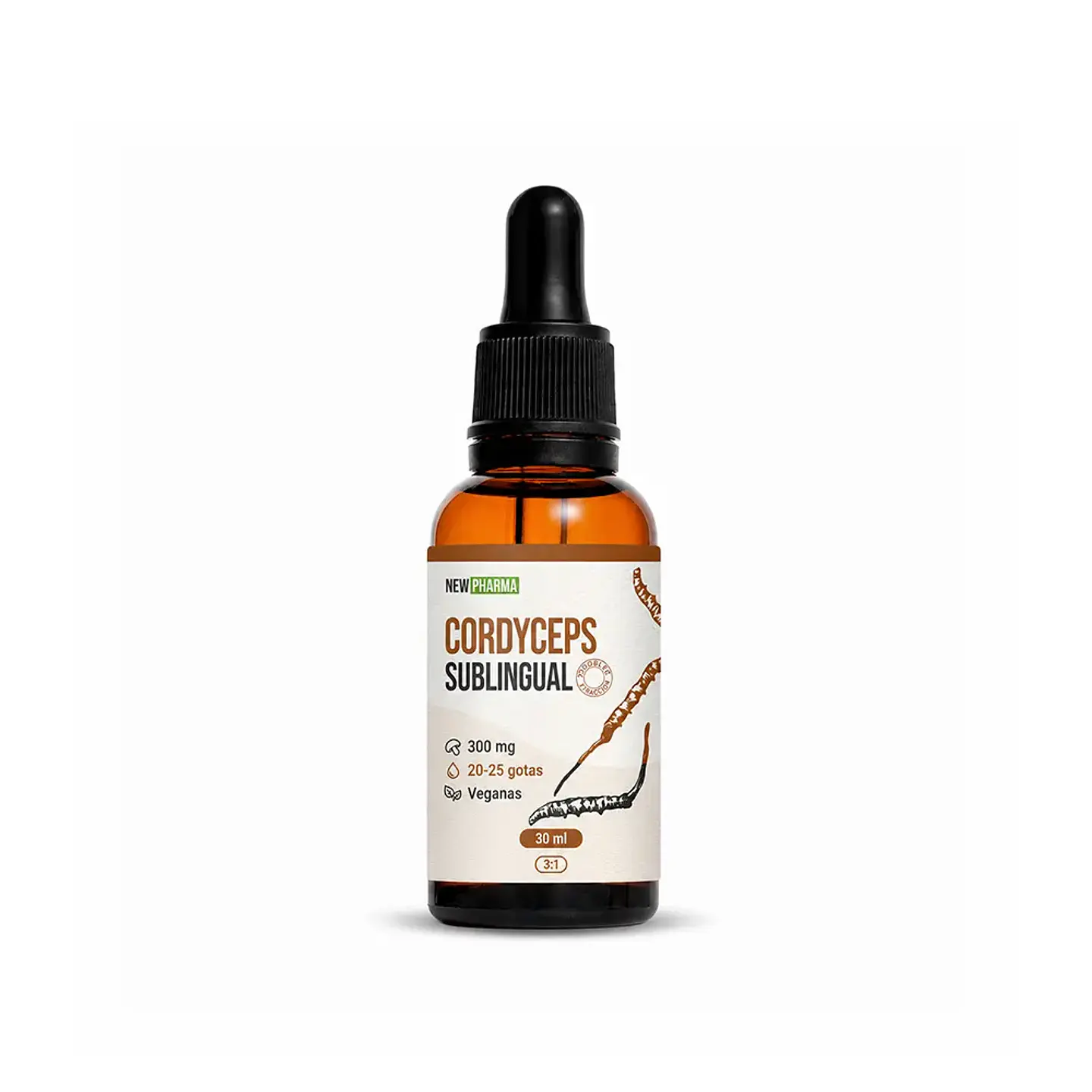 Cordyceps Sublingual Newpharma Gotario 30 ml 1