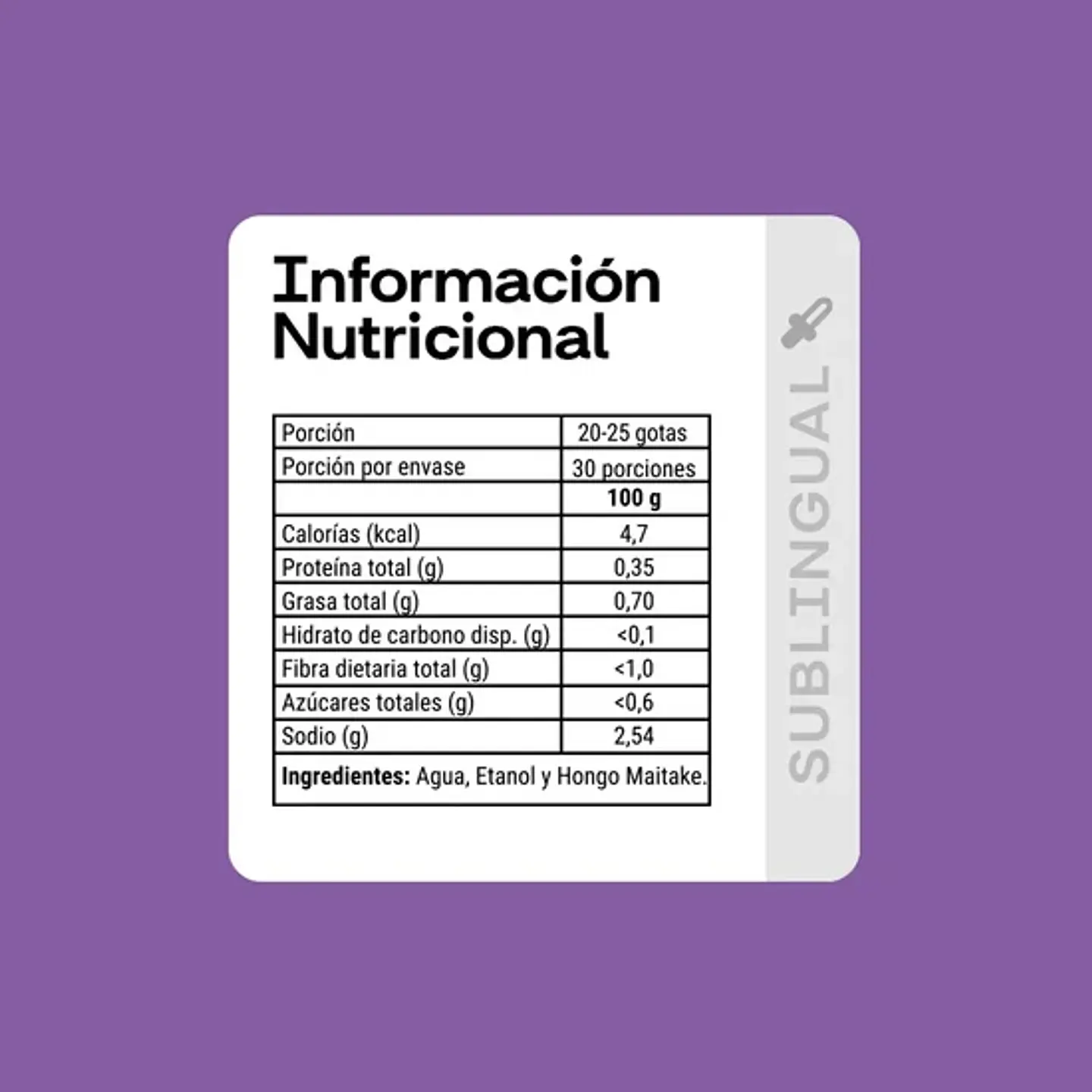 Maitake Sublingual Newpharma Gotario 30 ml 2