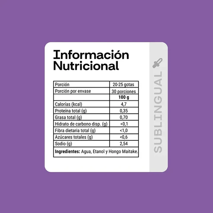 Maitake Sublingual Newpharma Gotario 30 ml 2