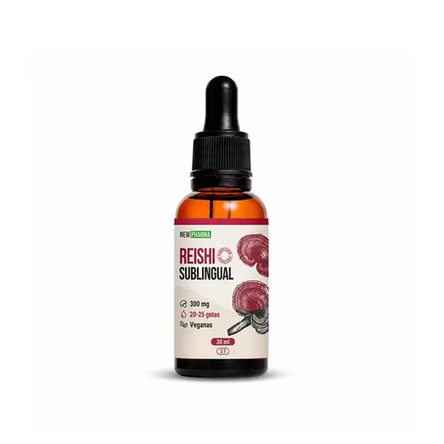 Reishi Sublingual Newpharma Gotario 30 ml 1
