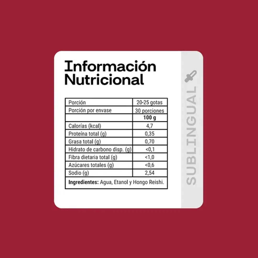 Reishi Sublingual Newpharma Gotario 30 ml 3