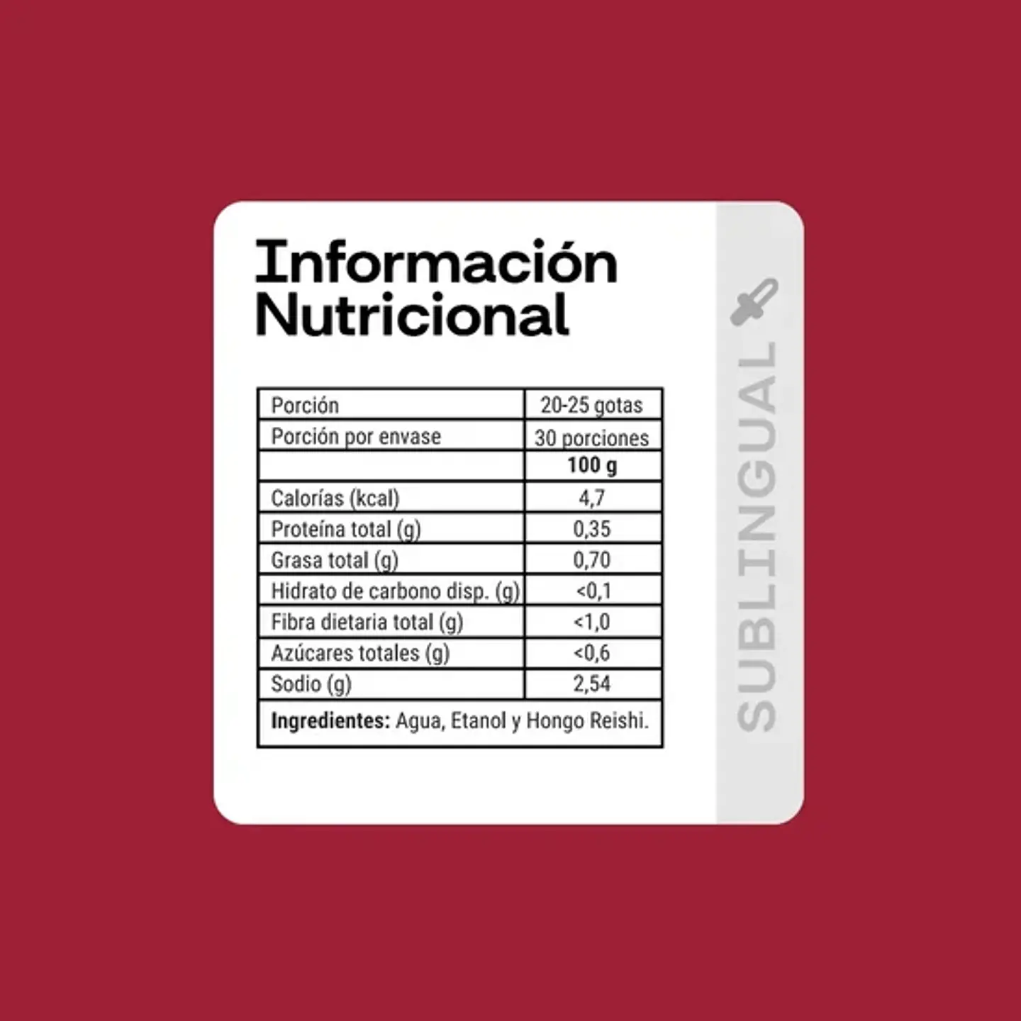 Reishi Sublingual Newpharma Gotario 30 ml 3
