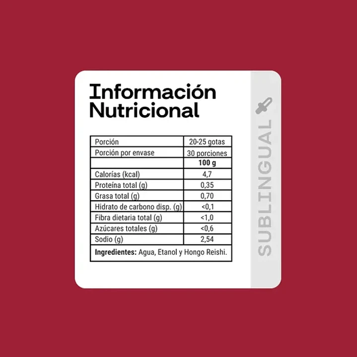 Reishi Sublingual Newpharma Gotario 30 ml 3