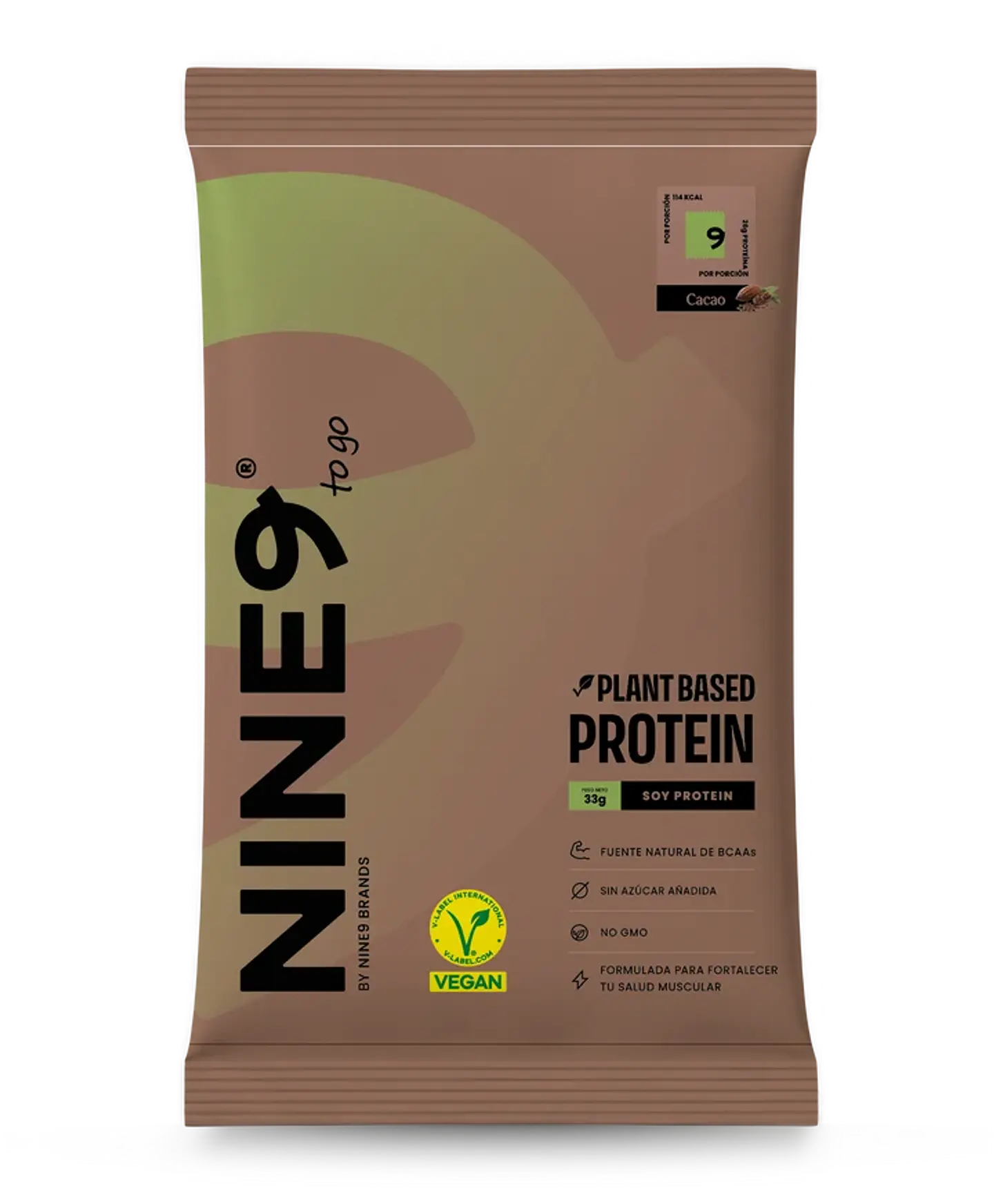 Sachet Proteína Vegetal Nine9 To Go 33 g 1