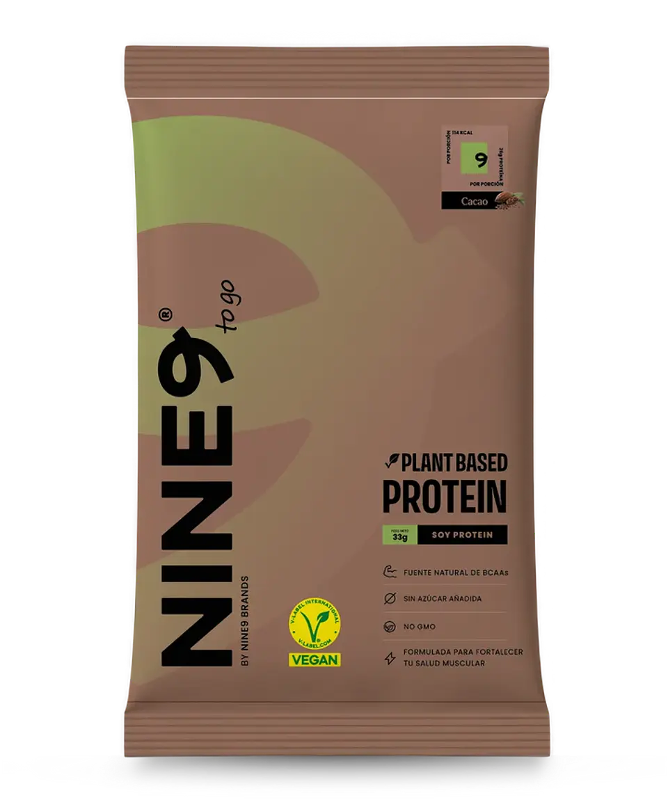 Sachet Proteína Vegetal Nine9 To Go 33 g 1