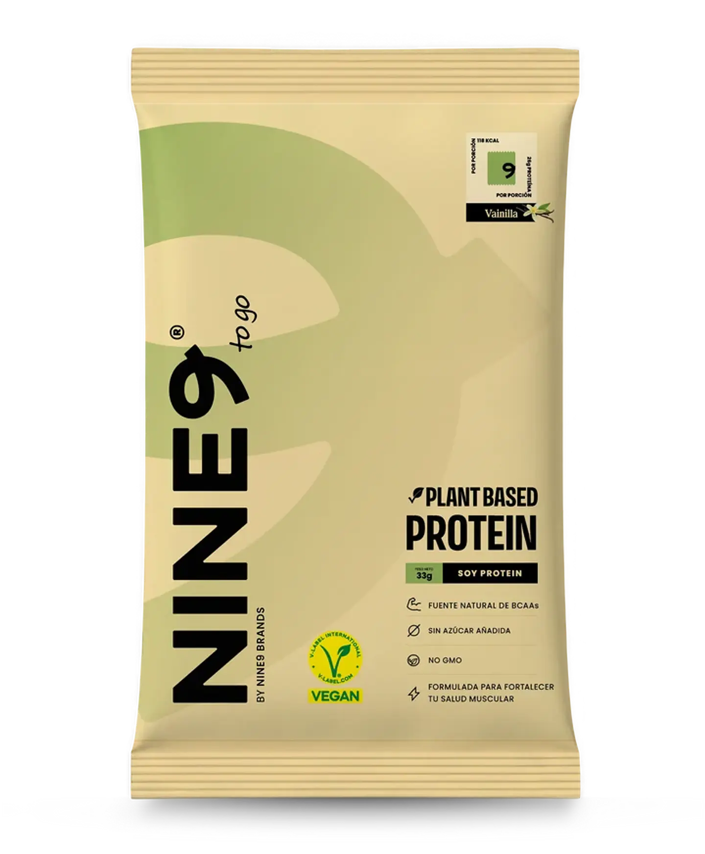 Sachet Proteína Vegetal Nine9 To Go 33 g 2
