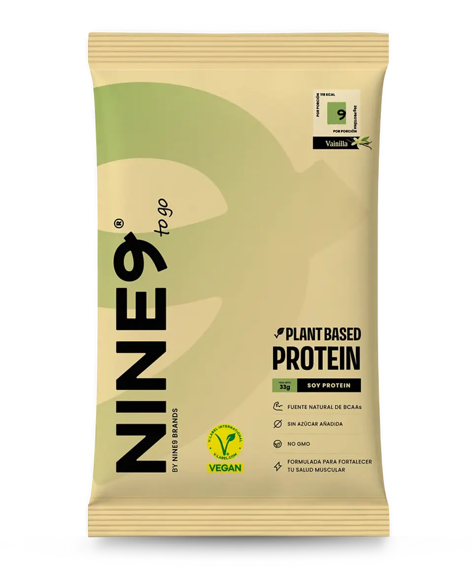 Sachet Proteína Vegetal Nine9 To Go 33 g 2