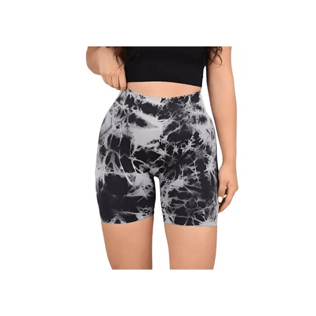 SHORT PUSH UP TYE DIE NEGRO (S)