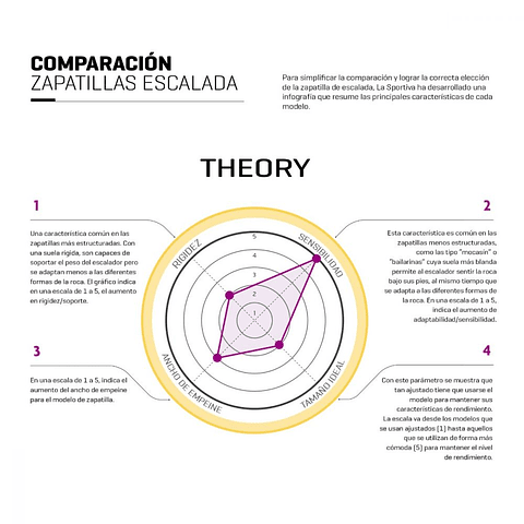 Zapatilla Escalada Theory