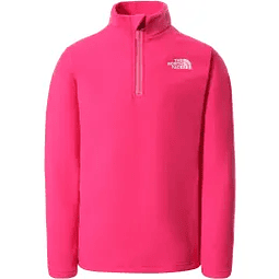 The North Face Youth Glacier 1/4 Zip Pink (Kids)