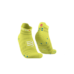 Compressport Pro Racing Socks V4.0 Ultralight Run Low - Primerose Blue