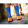 Pro Racing Socks V4.0 Run High - Light Blue/Burgundy