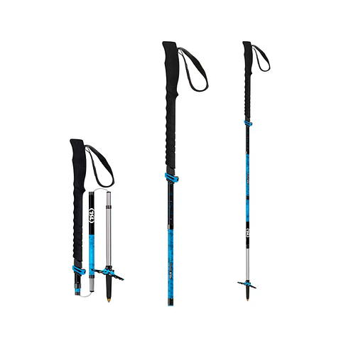 Bastones Trekking Plegable Tour Alu 5 Cross Tsl