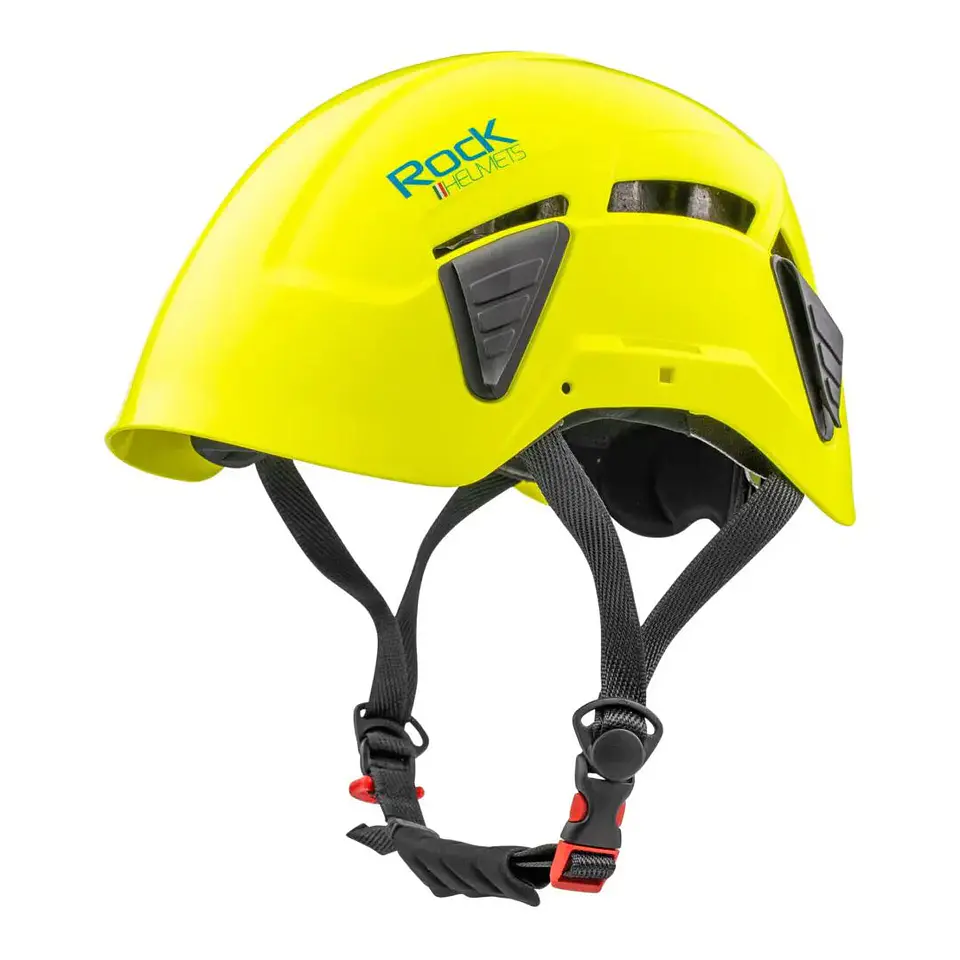 Casco Dynamo Amarillo Alta Visibilidad Rock Helmets 1