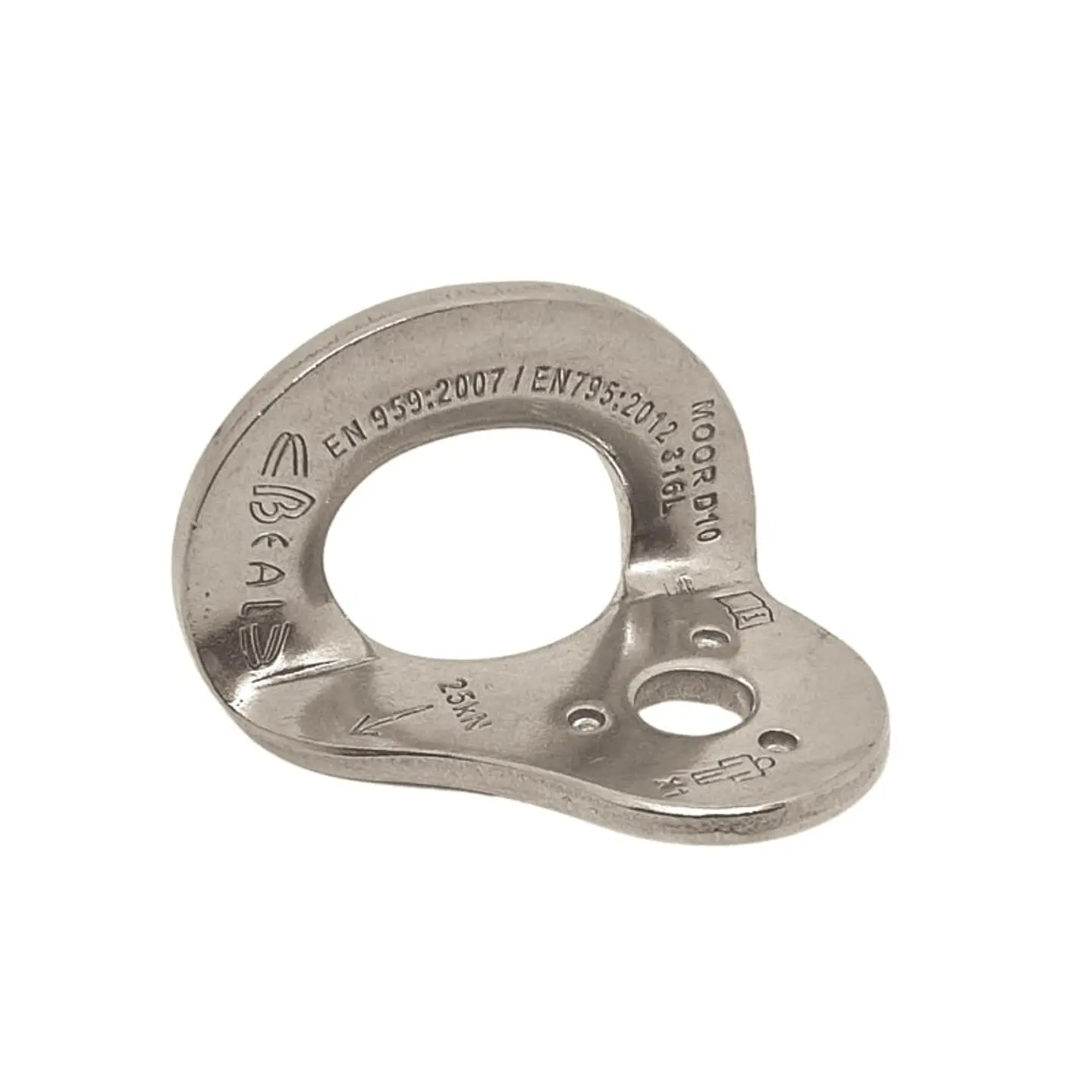 Chapa de Anclaje Inox  316L 10mm Beal 1
