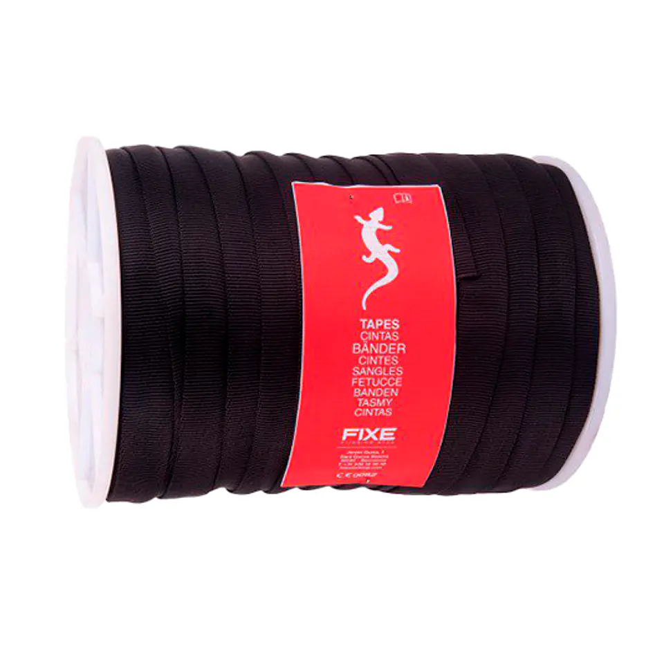 Cinta Tubular 25mm negra Fixe 1