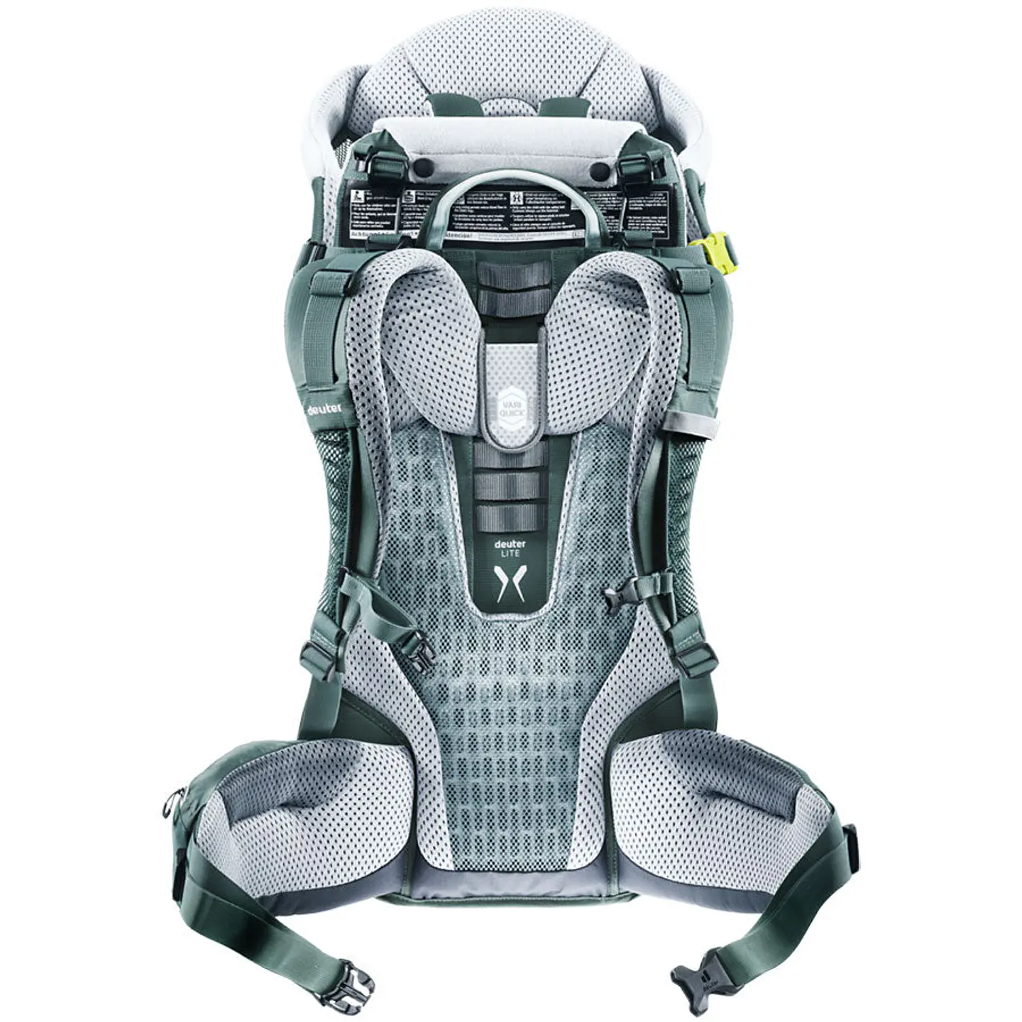 Mochila Trekking Porta Bebe Kid Comfort Active Teal Deuter 2