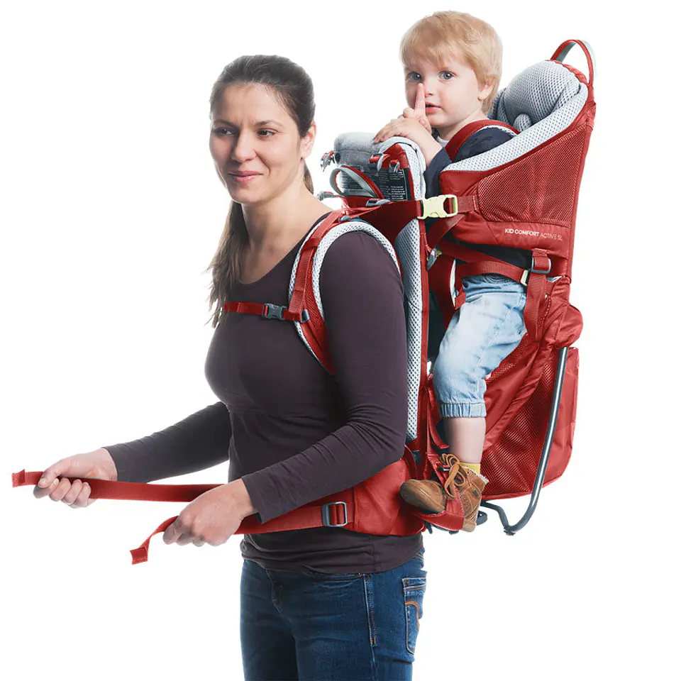 Mochila Trekking Porta bebe Kid Comfort Active SL Currant Deuter 8