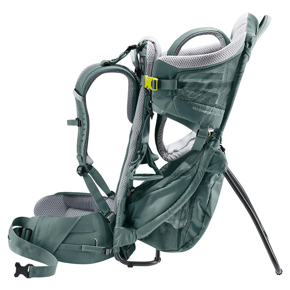Mochila Trekking Porta Bebe Kid Comfort Active Teal Deuter 5