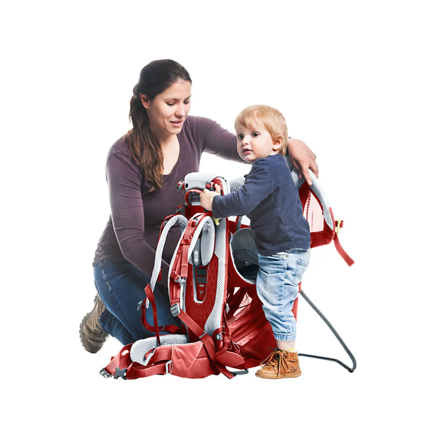 Mochila Trekking Porta bebe Kid Comfort Active SL Currant Deuter 9