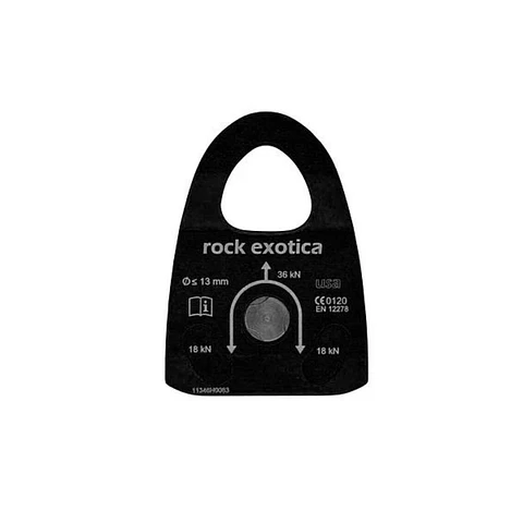 Polea Simple Machined Rescue Rock Exotica