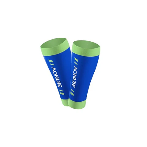 Gemeleras de Compresión Running/Trail Running  Pro Azul Aonijie