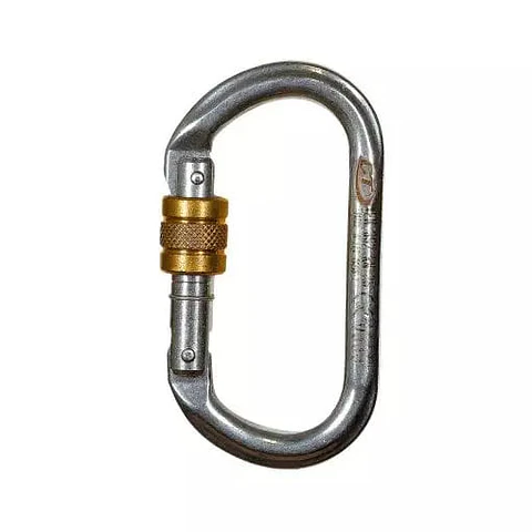 Mosquetón Oval Acero Climbing Technology