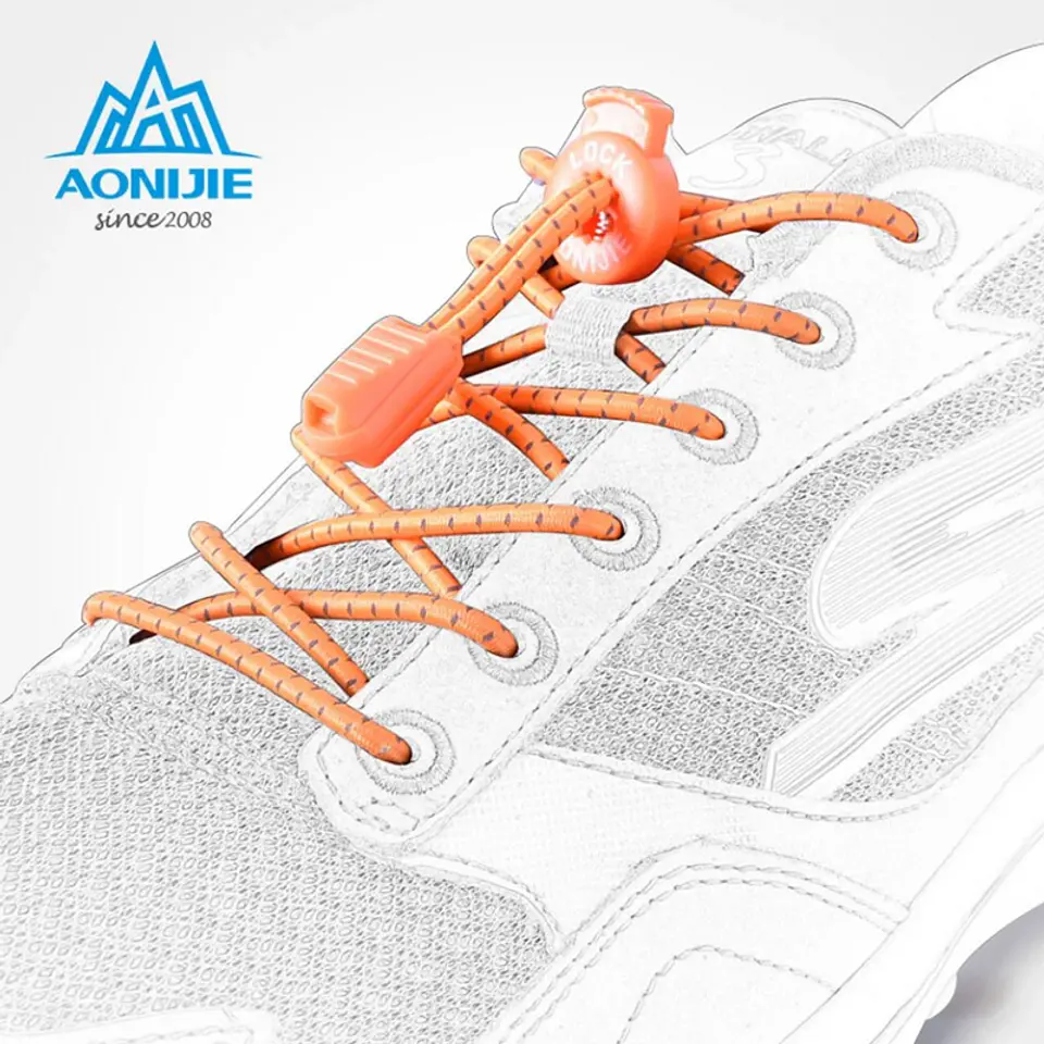Cordones Running/Trail Running Reflectantes Aonijie 3