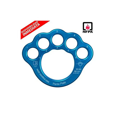 Placa Multianclaje Penta Plate Rock Exotica