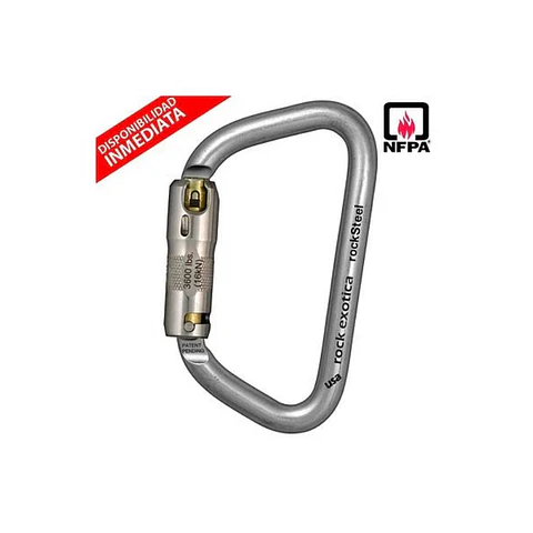 Mosquetón Rocksteel Auto-Lock Rock Exotica